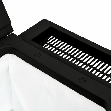 Serveerwagen 3-in-1 polypropeen zwart 6