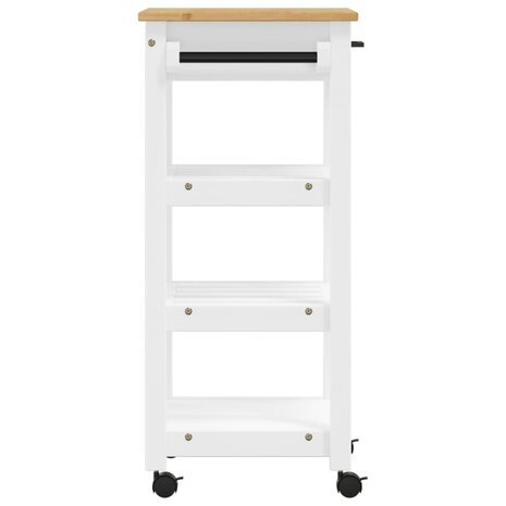 Keukentrolley MONZA 48x40x90 cm massief grenenhout 6