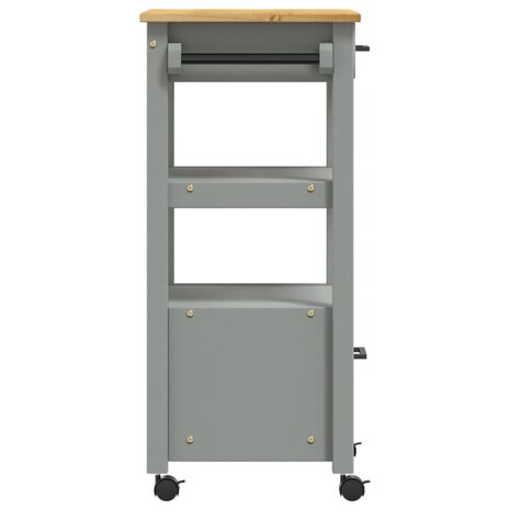 Keukentrolley MONZA 48x40x90 cm massief grenenhout 6