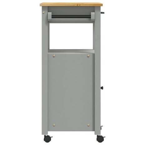 Keukentrolley MONZA 48x40x90 cm massief grenenhout 6