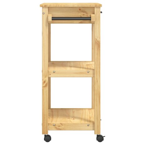 Keukentrolley MONZA 60x40x90 cm massief grenenhout 6