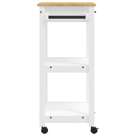 Keukentrolley MONZA 60x40x90 cm massief grenenhout 6