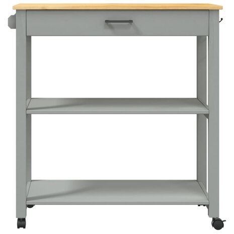 Keukentrolley MONZA 84x40x90 cm massief grenenhout 5