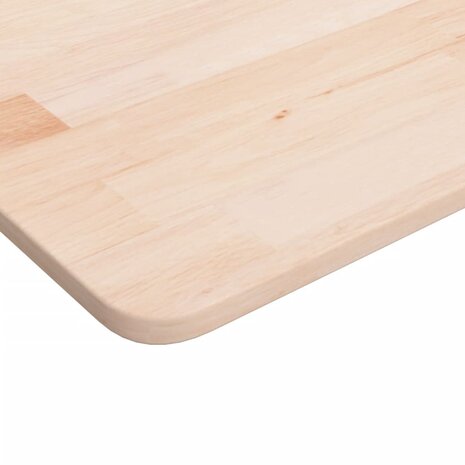 Tafelblad vierkant 50x50x1,5 cm onbehandeld massief eikenhout 3