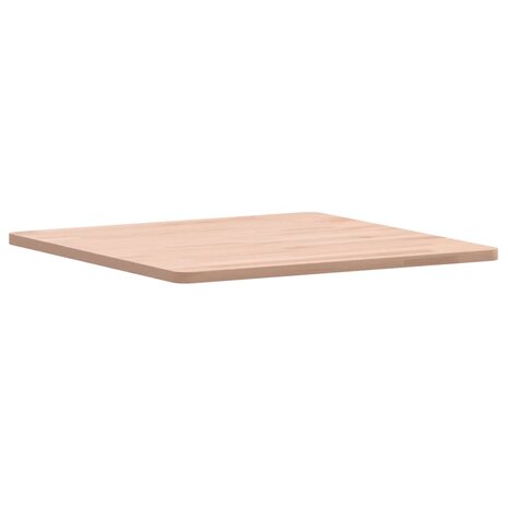Tafelblad vierkant 50x50x1,5 cm massief beukenhout 3