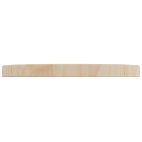 Tafelblad Ø30x2,5 cm massief grenenhout 3