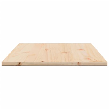 Tafelblad rechthoekig 80x50x1,7 cm massief grenenhout 6