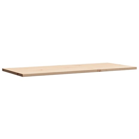 Tafelblad rechthoekig 90x40x1,7 cm massief grenenhout 4