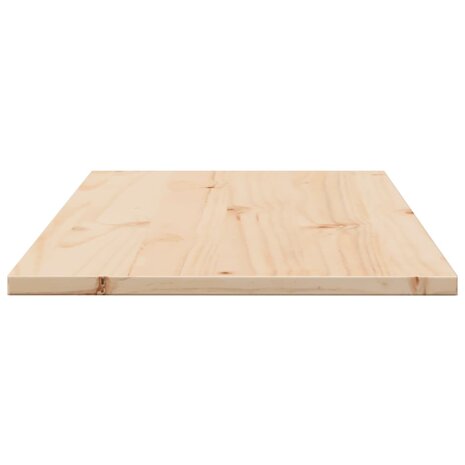 Tafelblad rechthoekig 90x40x1,7 cm massief grenenhout 6