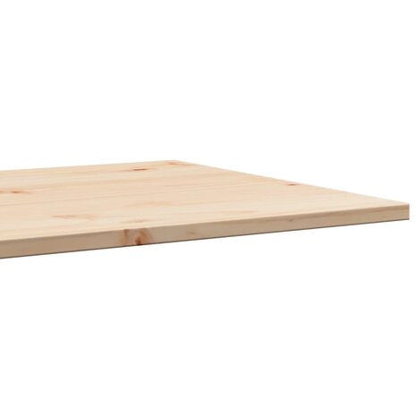 Tafelblad rechthoekig 90x40x1,7 cm massief grenenhout 7