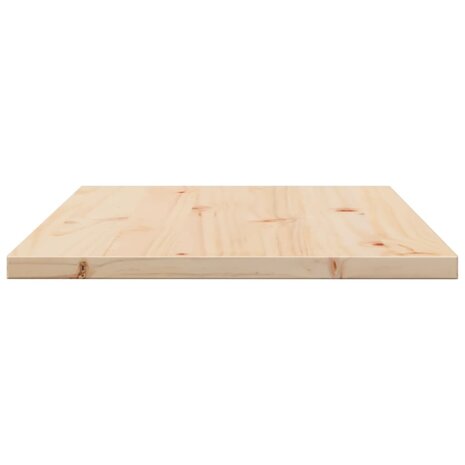 Tafelblad rechthoekig 80x50x2,5 cm massief grenenhout 6