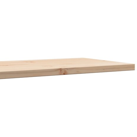 Tafelblad rechthoekig 90x40x2,5 cm massief grenenhout 7
