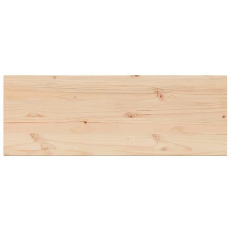 Tafelblad rechthoekig 110x40x2,5 cm massief grenenhout 2