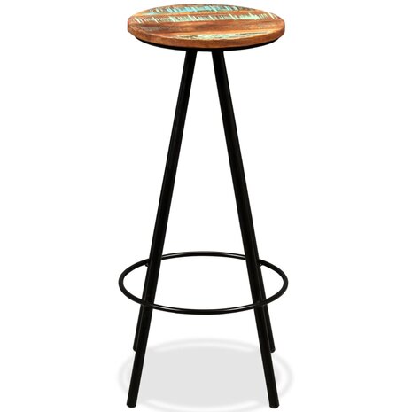 Barset massief gerecycled hout 3-delig 8