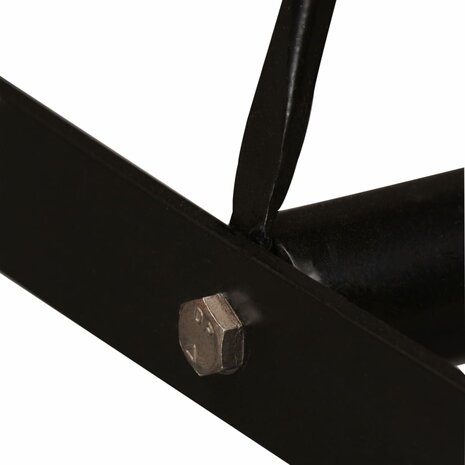 Barset massief gerecycled hout 5-delig 7