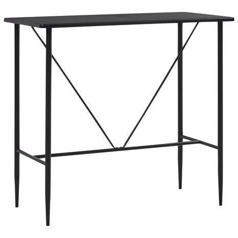5-delige Barset kunststof zwart 2