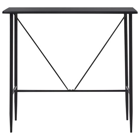 5-delige Barset kunststof zwart 3