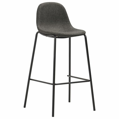 5-delige Barset stof donkergrijs 7