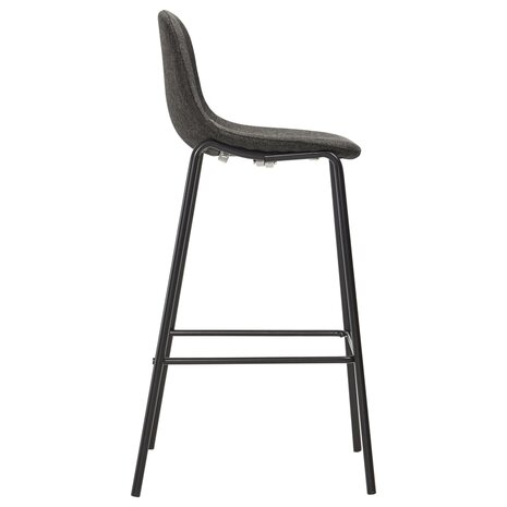 5-delige Barset stof donkergrijs 9