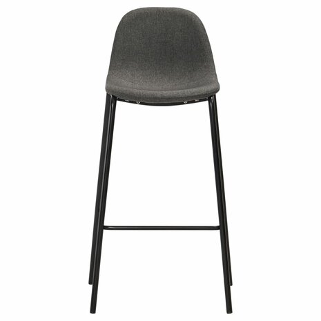 3-delige Barset stof donkergrijs 3