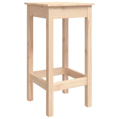 3-delige Barset massief grenenhout 8