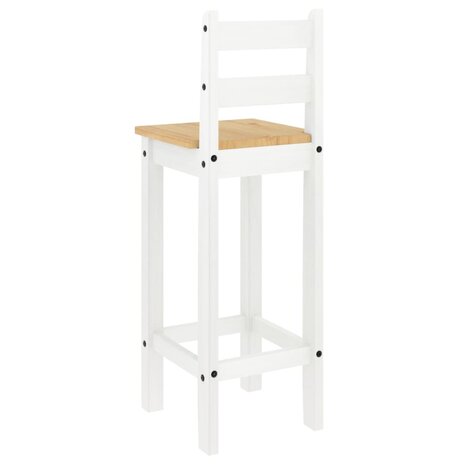 5-delige Barset massief grenenhout wit 8