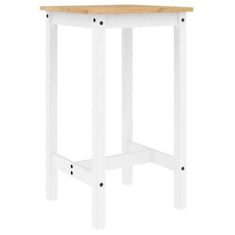 5-delige Barset massief grenenhout wit 12