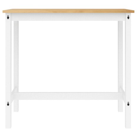 5-delige Barset massief grenenhout wit 10