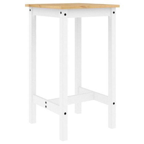 3-delige Barset massief grenenhout wit 9