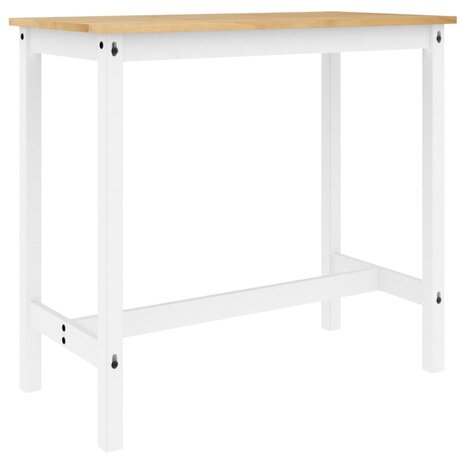 3-delige Barset massief grenenhout wit 12