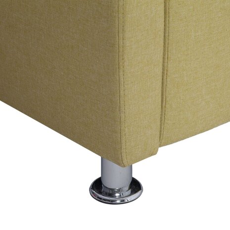 Fauteuil kubus stof groen 6
