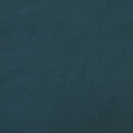 Relaxstoel fluweel blauw 7