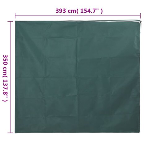 Plantenhoezen met ritssluiting 70 g/m² 3,93x3,5 m 9