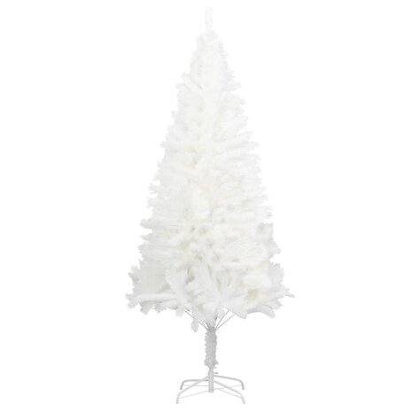 Kunstkerstboom met levensechte naalden 120 cm wit 2