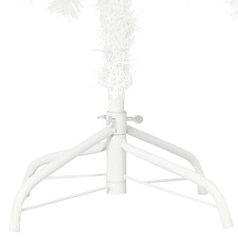 Kunstkerstboom met levensechte naalden 120 cm wit 5