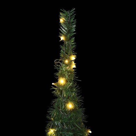 Kunstkerstboom met verlichting pop-up 180 cm groen 5