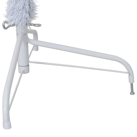 Kunstkerstboom met standaard half 240 cm PVC groen 7