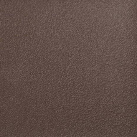 Voetenbank 70x55x41 cm kunstleer bruin 6