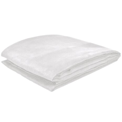 Bankhoes micro-suede crème 140 x 210 cm 2