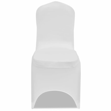Stoelhoezen stretch 24 st wit 3