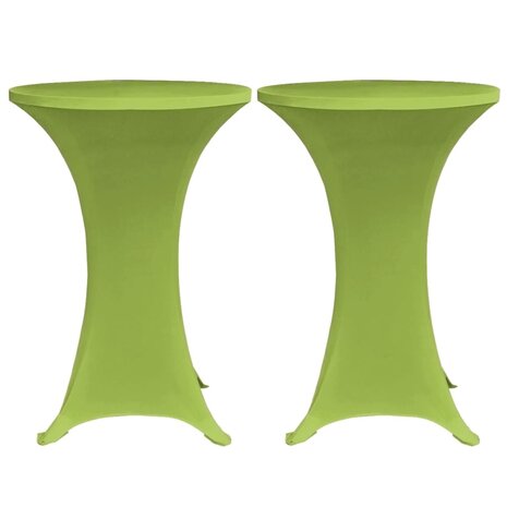Tafelhoes stretch 4 st 60 cm groen 3