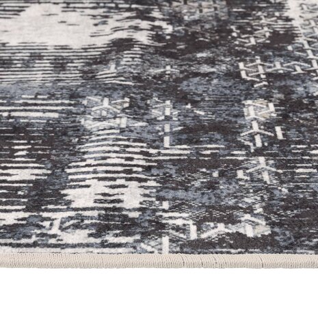 Vloerkleed wasbaar anti-slip 80x300 cm meerkleurig 6