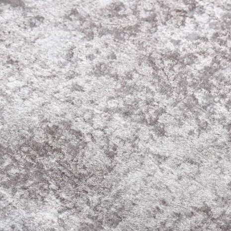 Vloerkleed wasbaar anti-slip 80x300 cm grijs 6
