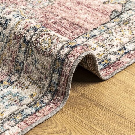 Vloerkleed ARBIZU binnen en buiten vintage stijl 80x150 cm 6