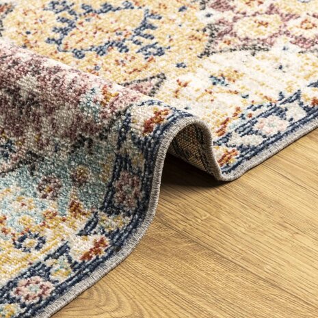 Vloerkleed ARBIZU binnen en buiten vintage stijl 80x150 cm 6