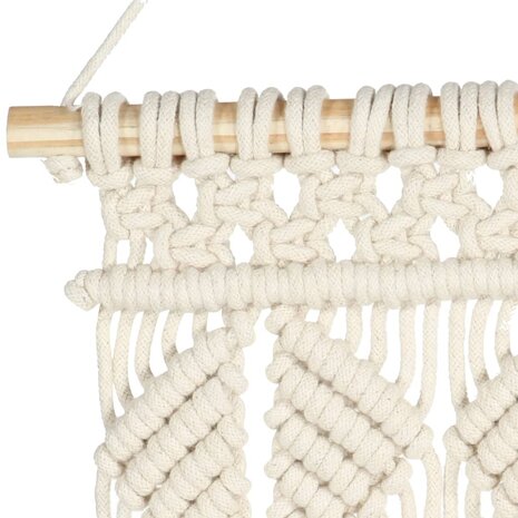 Wandhanger macramé 40x80 cm katoen 4