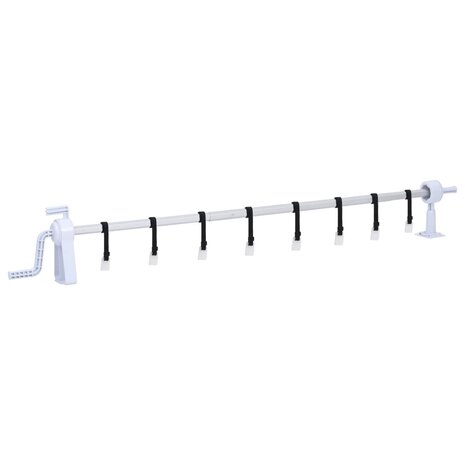 Zwembadhoesroller met kunststof frame 1