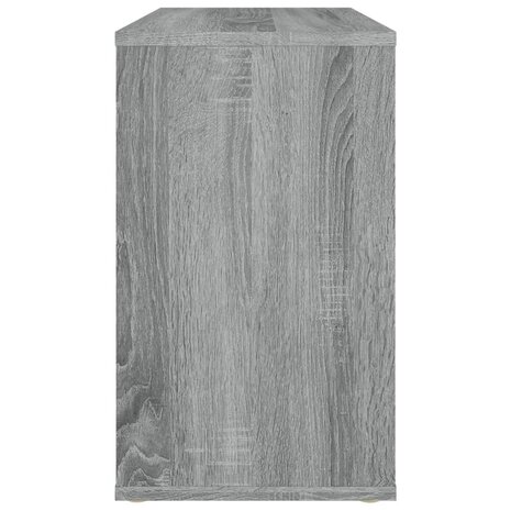 Bijzetkast 60x30x50 cm bewerkt hout grijs sonoma eikenkleurig 4