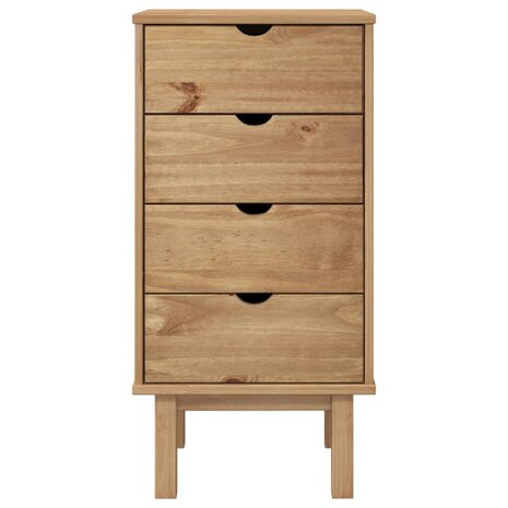 Ladekast OTTA 45x39x90 cm massief grenenhout 3