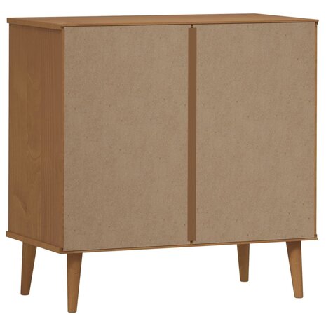 Ladekast MOLDE 80x40x80 cm massief grenenhout bruin 7